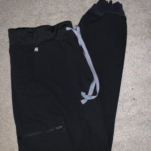 FIGS- black jogger pants